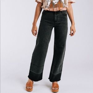 Clad & Cloth High Rise Wide Leg Jeans
